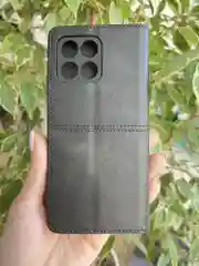 Черный чехол книжка elitcase для Honor X6 и X8 5G (VNE-N41) / Хонор Х6 и Х8 5G