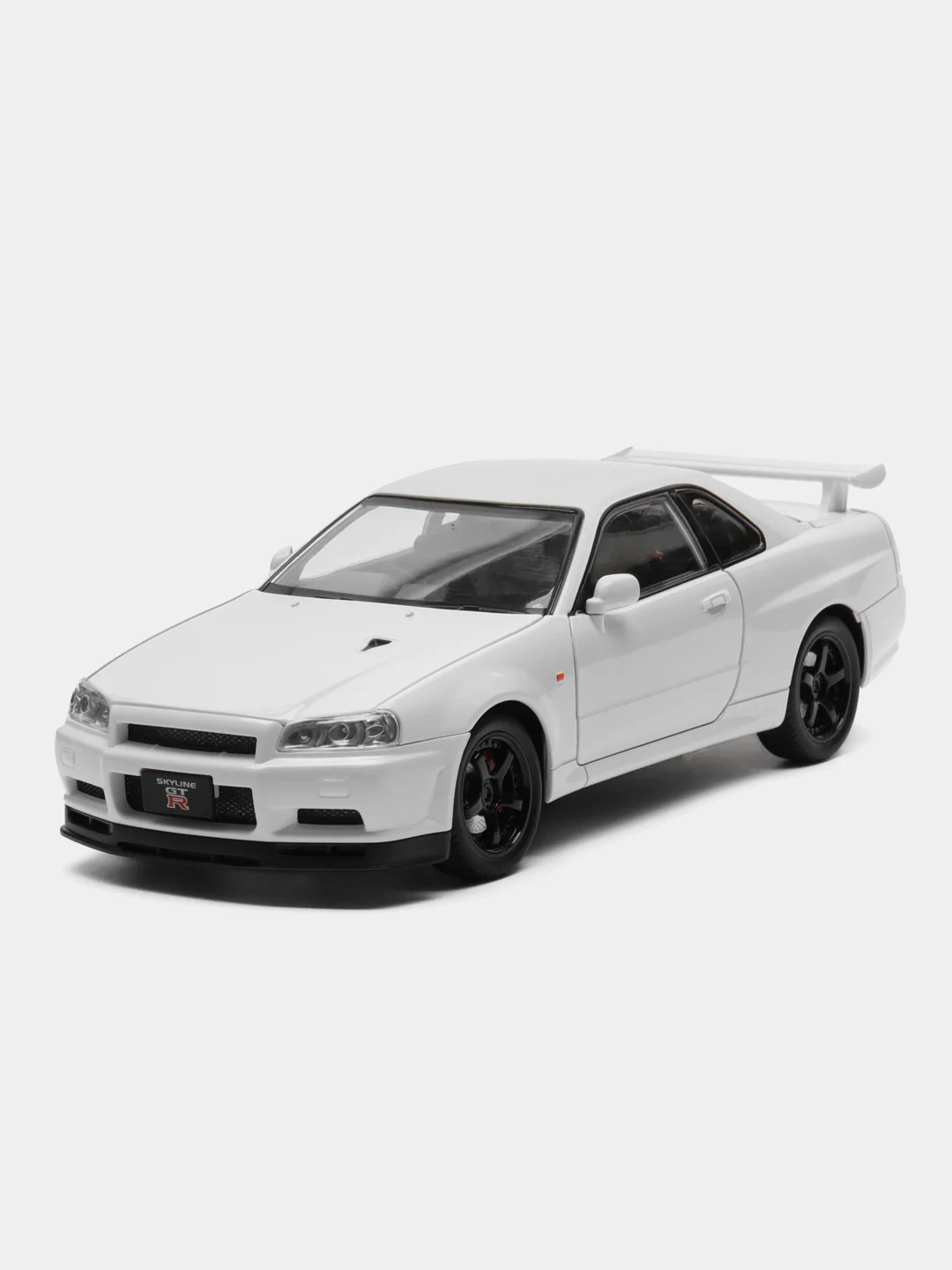 Белый масштабная металлическая модель авто 1:24 NISSAN Skyline GT-R R34