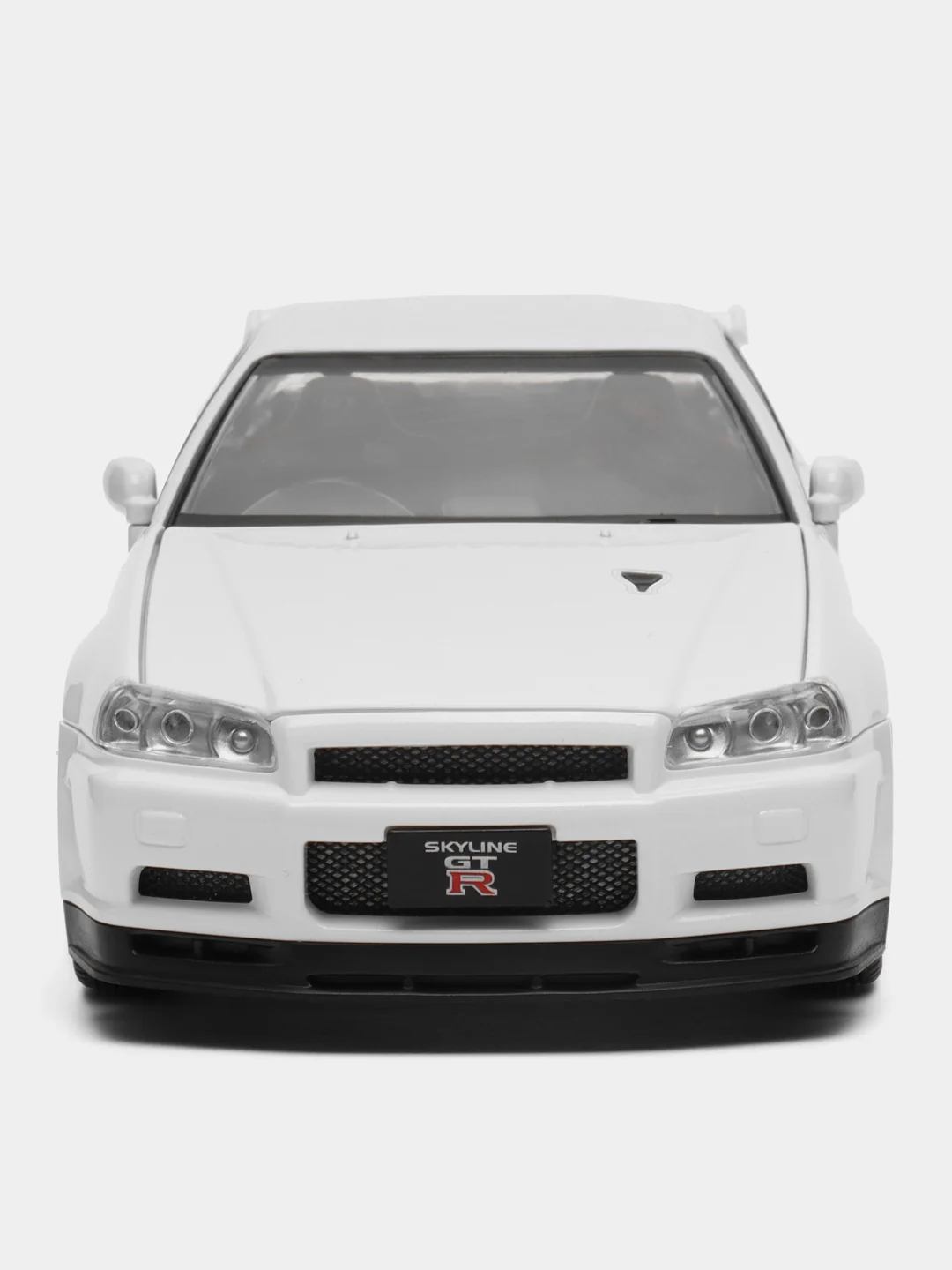 Белый масштабная металлическая модель авто 1:24 NISSAN Skyline GT-R R34