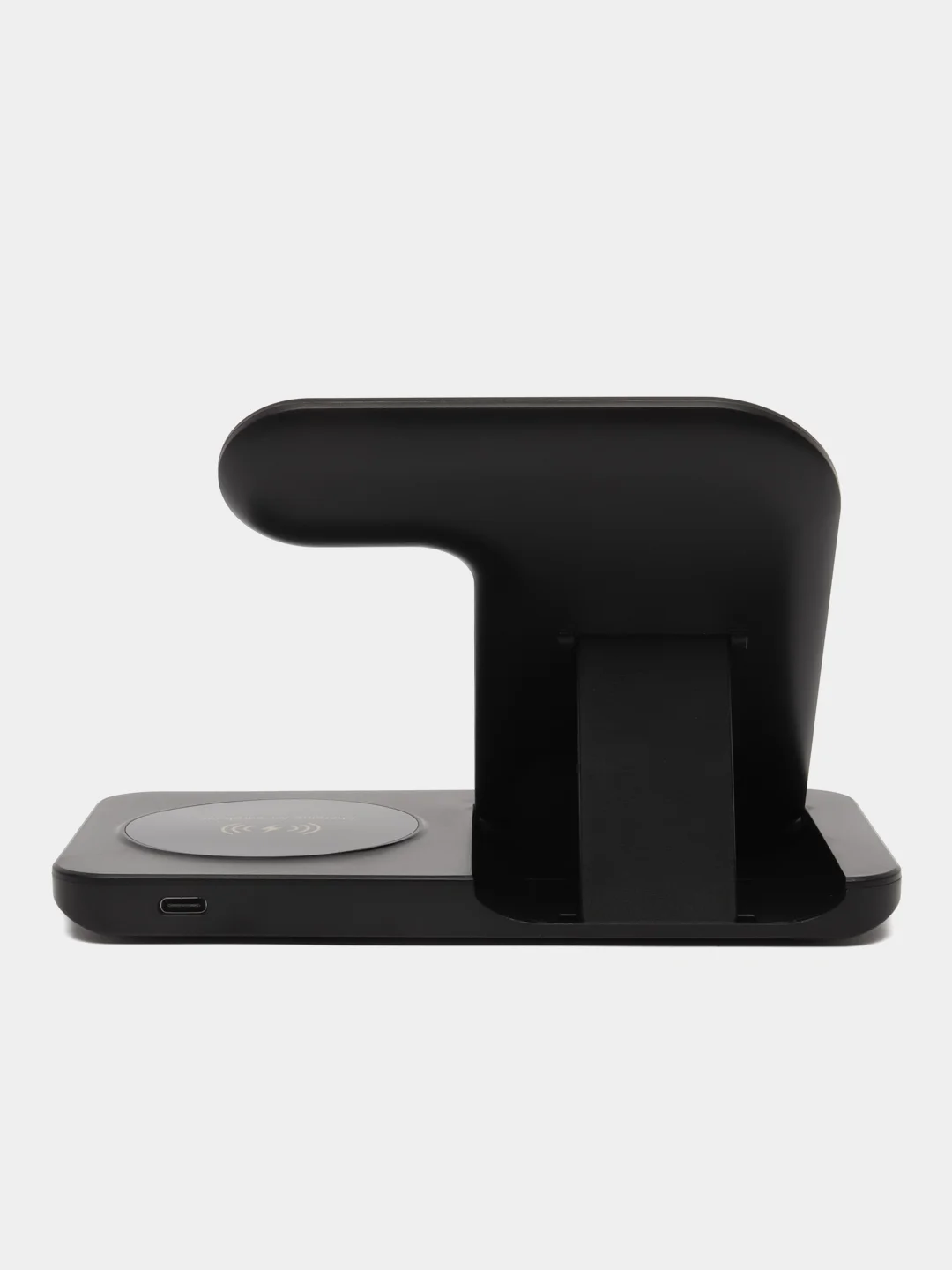 Черный беспроводная зарядка, 3 в 1, для iPhone, iWatch, AirPods, Android