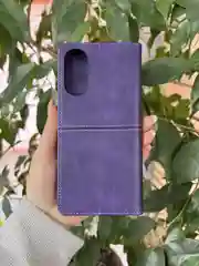 Фиолетовый чехол книжка elitcase для Honor X5 Plus / Хонор Х5+