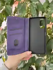 Фиолетовый чехол книжка elitcase для Honor X5 Plus / Хонор Х5+