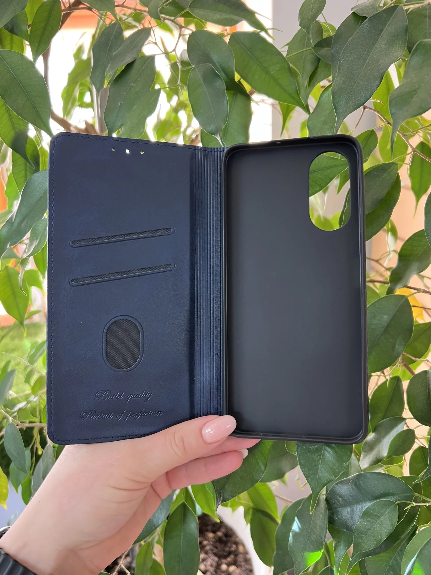 Синий чехол книжка elitcase для Honor X5 Plus / Хонор Х5+