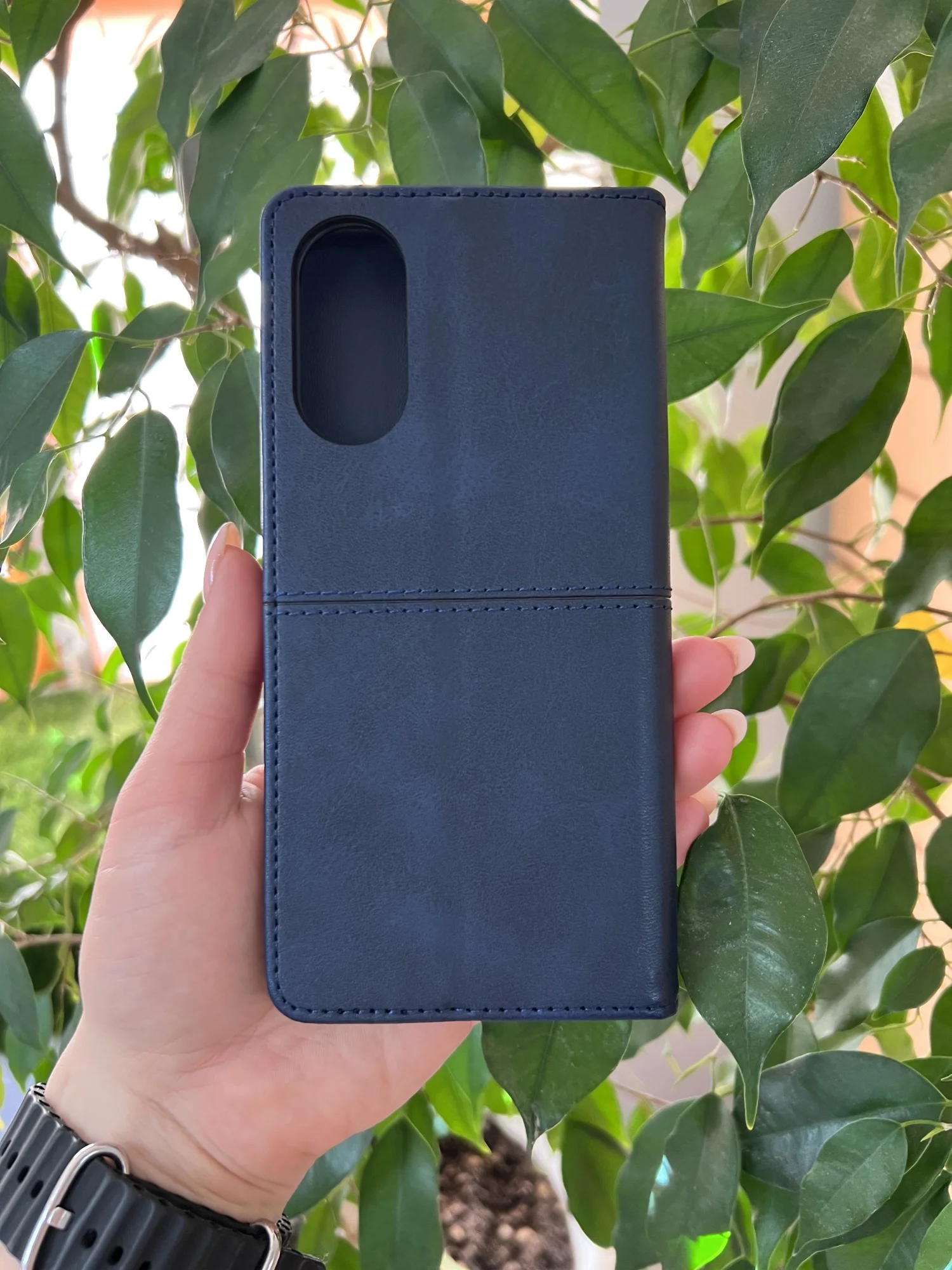 Синий чехол книжка elitcase для Honor X5 Plus / Хонор Х5+