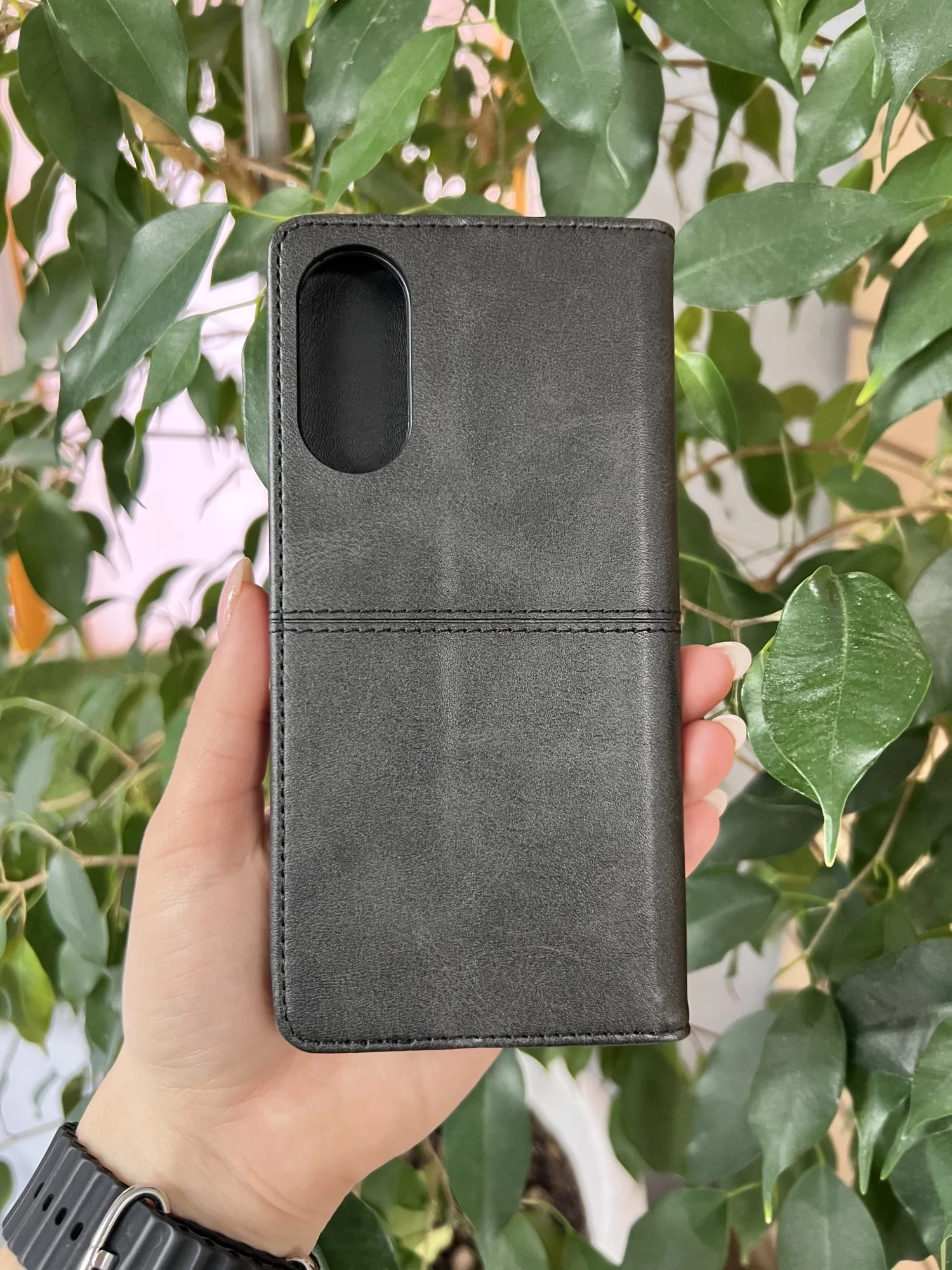 Черный чехол книжка elitcase для Honor X5 Plus / Хонор Х5+