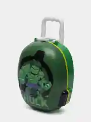Зеленый набор фигурок игрушечных инструментов ironman, hulk(железный человек, халк) Рюкзак чемодан
