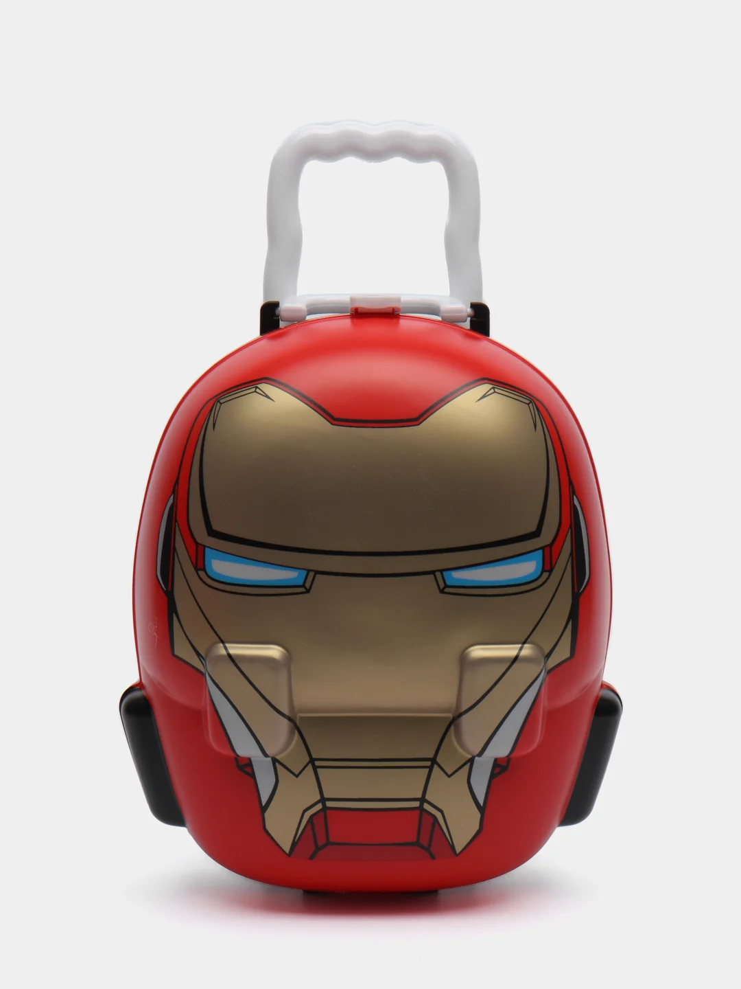 Красный набор фигурок игрушечных инструментов ironman, hulk(железный человек, халк) Рюкзак чемодан