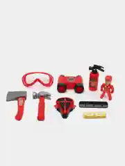 Красный набор фигурок игрушечных инструментов ironman, hulk(железный человек, халк) Рюкзак чемодан