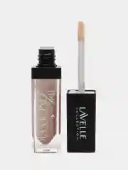 Бежевый lavellecollection Блеск для губ с блестками Diamond gloss, тон 01 beige, 5мл