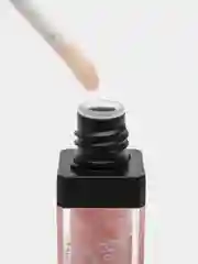 Розовый lavellecollection Блеск для губ с блестками Diamond gloss, тон 02 rose, 5мл