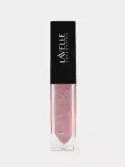 Розовый lavellecollection Блеск для губ с блестками Diamond gloss, тон 04 pink, 5мл