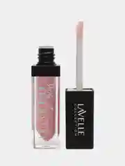 Розовый lavellecollection Блеск для губ с блестками Diamond gloss, тон 04 pink, 5мл