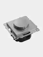 Выключатель диммирующий Stekker GLS10-7106-03, TRIAC (механизм), серия Катрин, серебро