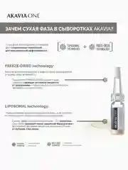 АКАВИЯ ONE Сыворотка для лица, ночная, естественное сияние