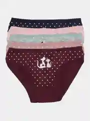 Индиго женские трусы, слипы, набор из 5 штук, хлопок 95 %, спандекс 5 %