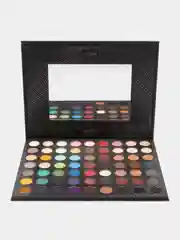 Разноцветный lavellecollection Тени для век, палетка теней Beauty stories, 63 оттенка