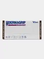 Перчатки медицинские одноразовые Dermagrip High Risk, 630073, латексные смотровые 50 шт XL