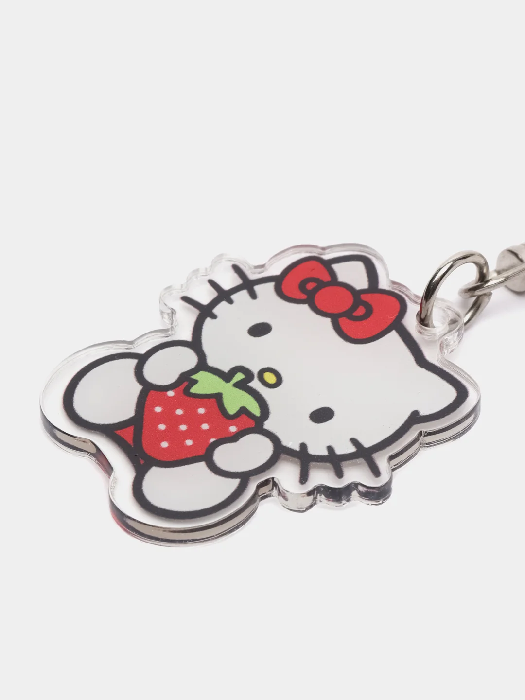 Красный брелок с двусторонним аниме "My melody", "Hello Kitty", акриловый, 15 видов