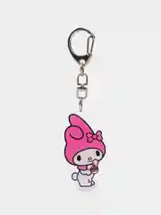 Кораллово-розовый брелок с двусторонним аниме "My melody", "Hello Kitty", акриловый, 15 видов