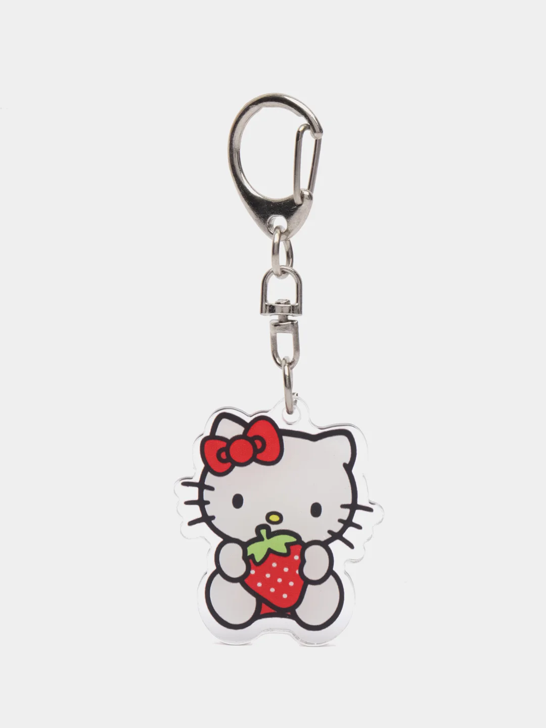 Красный брелок с двусторонним аниме "My melody", "Hello Kitty", акриловый, 15 видов