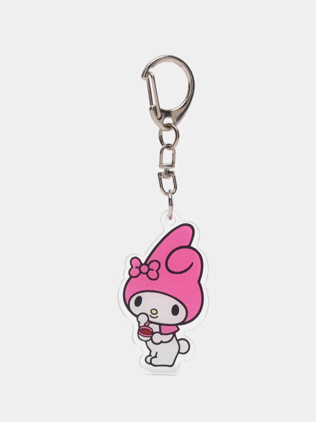 Кораллово-розовый брелок с двусторонним аниме "My melody", "Hello Kitty", акриловый, 15 видов