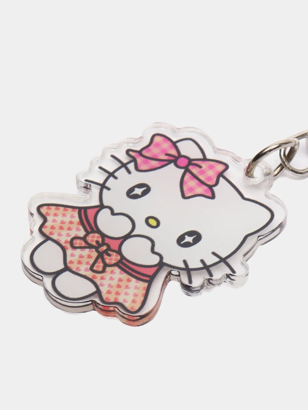 Оранжевый брелок с двусторонним аниме "My melody", "Hello Kitty", акриловый, 15 видов