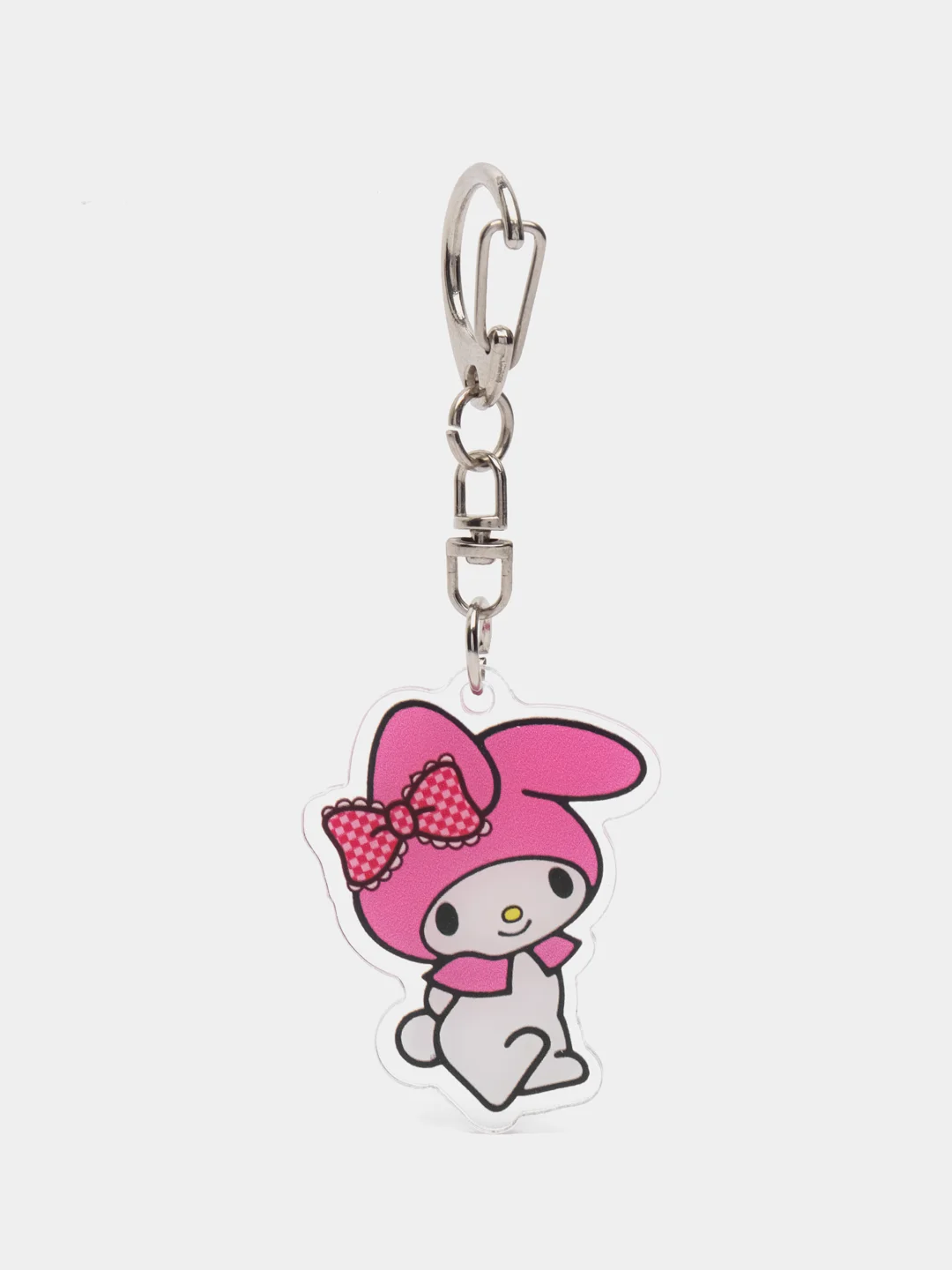 Розовый брелок с двусторонним аниме "My melody", "Hello Kitty", акриловый, 15 видов