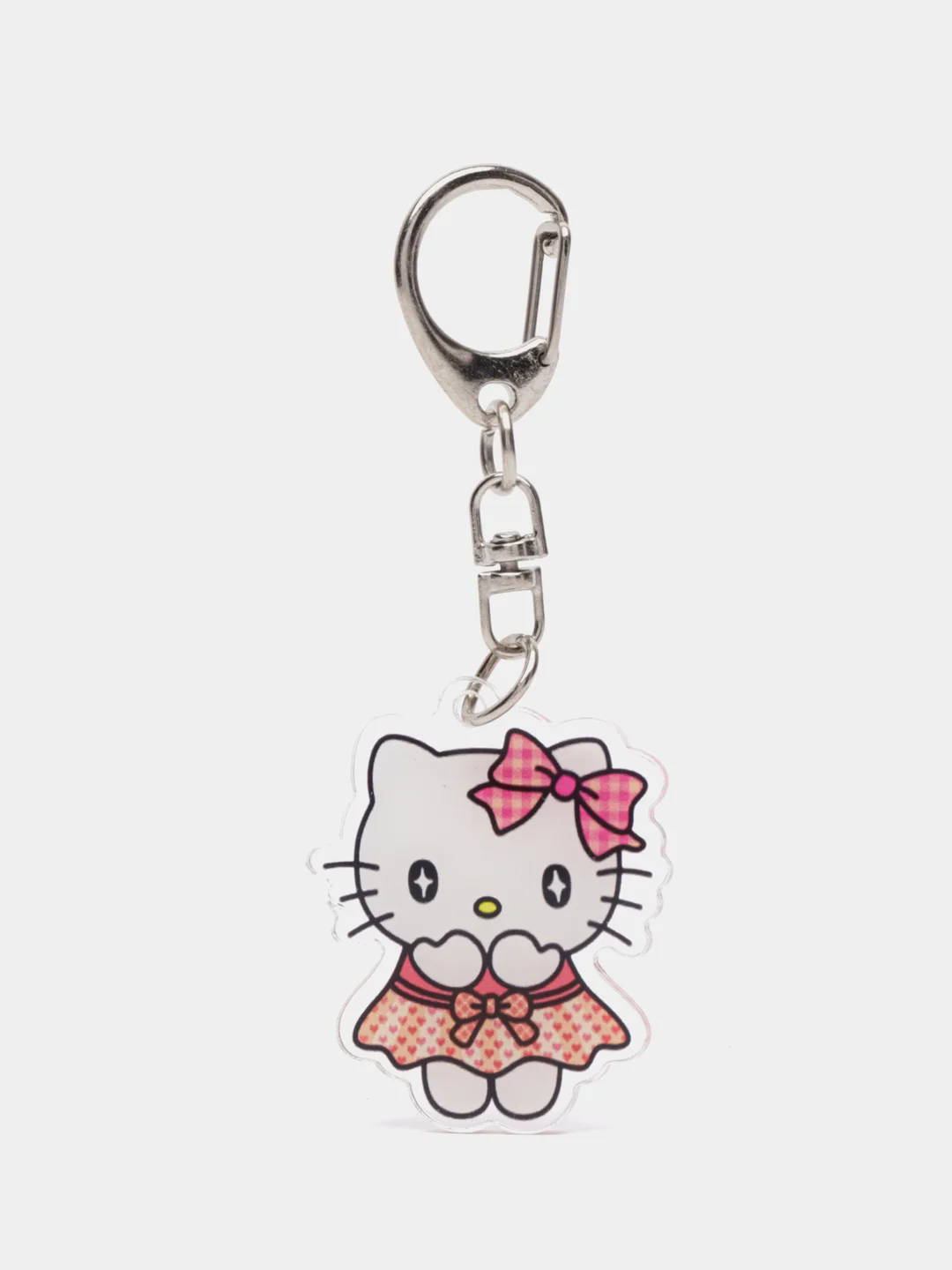 Оранжевый брелок с двусторонним аниме "My melody", "Hello Kitty", акриловый, 15 видов