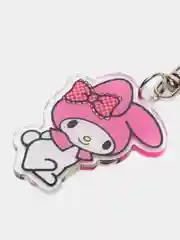 Розовый брелок с двусторонним аниме "My melody", "Hello Kitty", акриловый, 15 видов