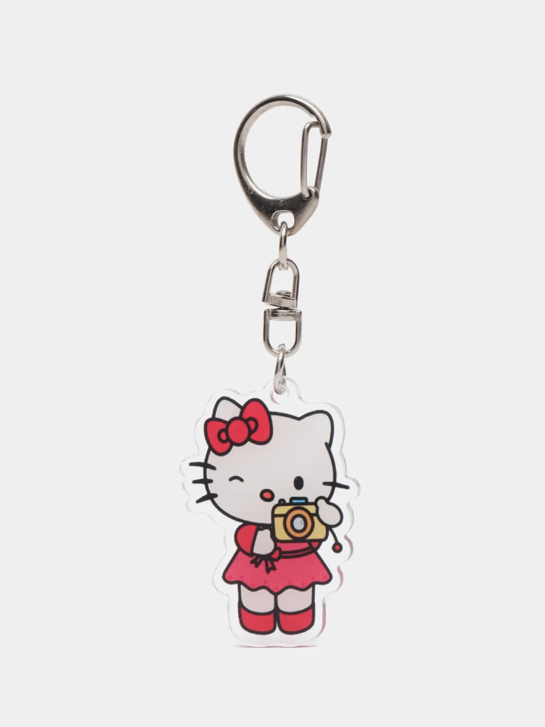 Тёмно-розовый брелок с двусторонним аниме "My melody", "Hello Kitty", акриловый, 15 видов