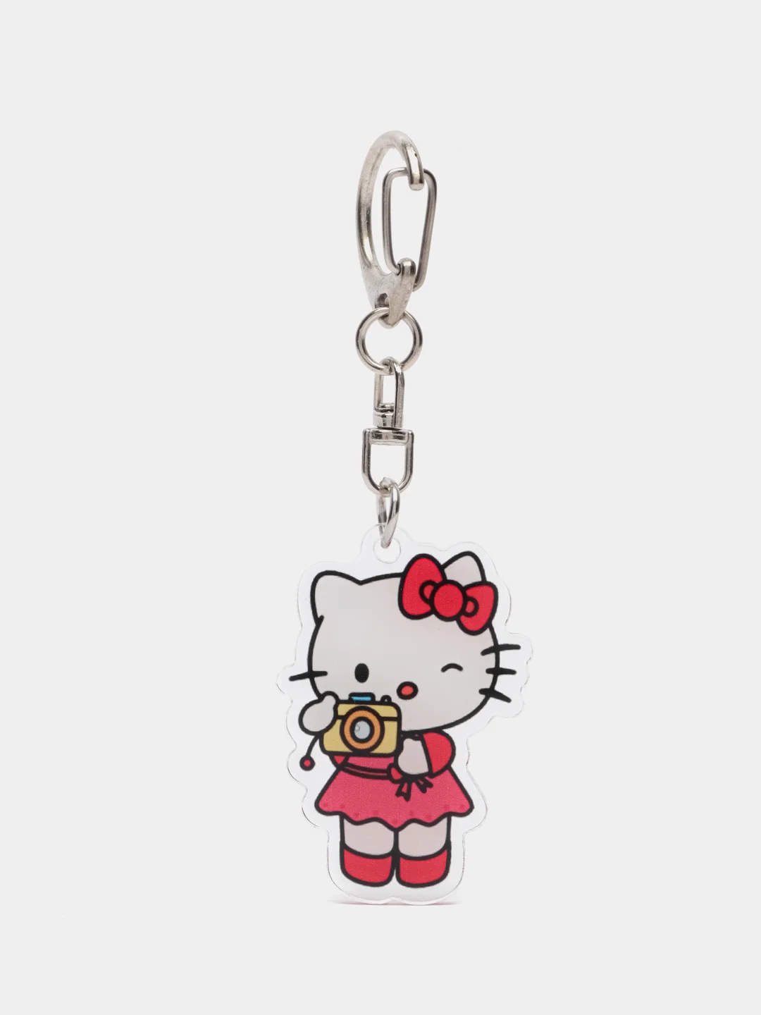 Тёмно-розовый брелок с двусторонним аниме "My melody", "Hello Kitty", акриловый, 15 видов