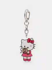 Тёмно-розовый брелок с двусторонним аниме "My melody", "Hello Kitty", акриловый, 15 видов