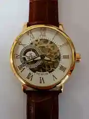 Часы механические наручные мужские SEWOR скелетон