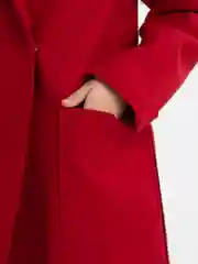Алый пальто женское, демисезон