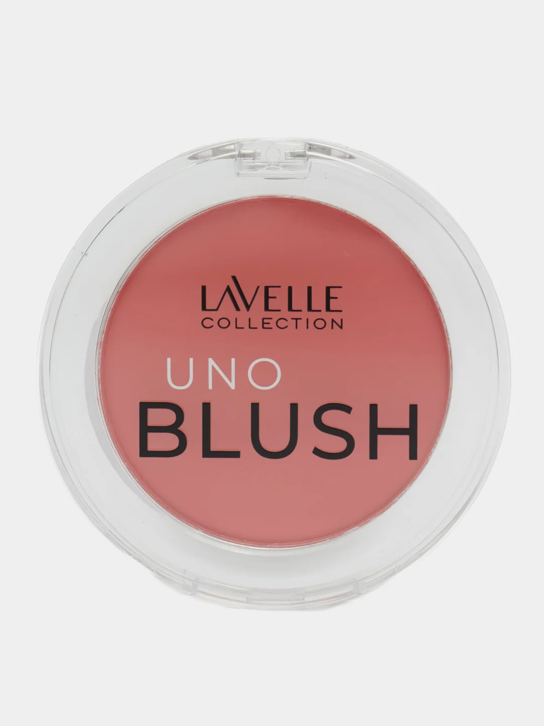 Розовый lavellecollection Румяна для лица сухие UNO BLUSH тон 01