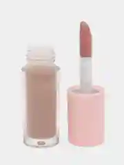 Бежевый lavellecollection Блеск для губ глянцевый SUGAR KISS, тон 01 мерцающий бежевый