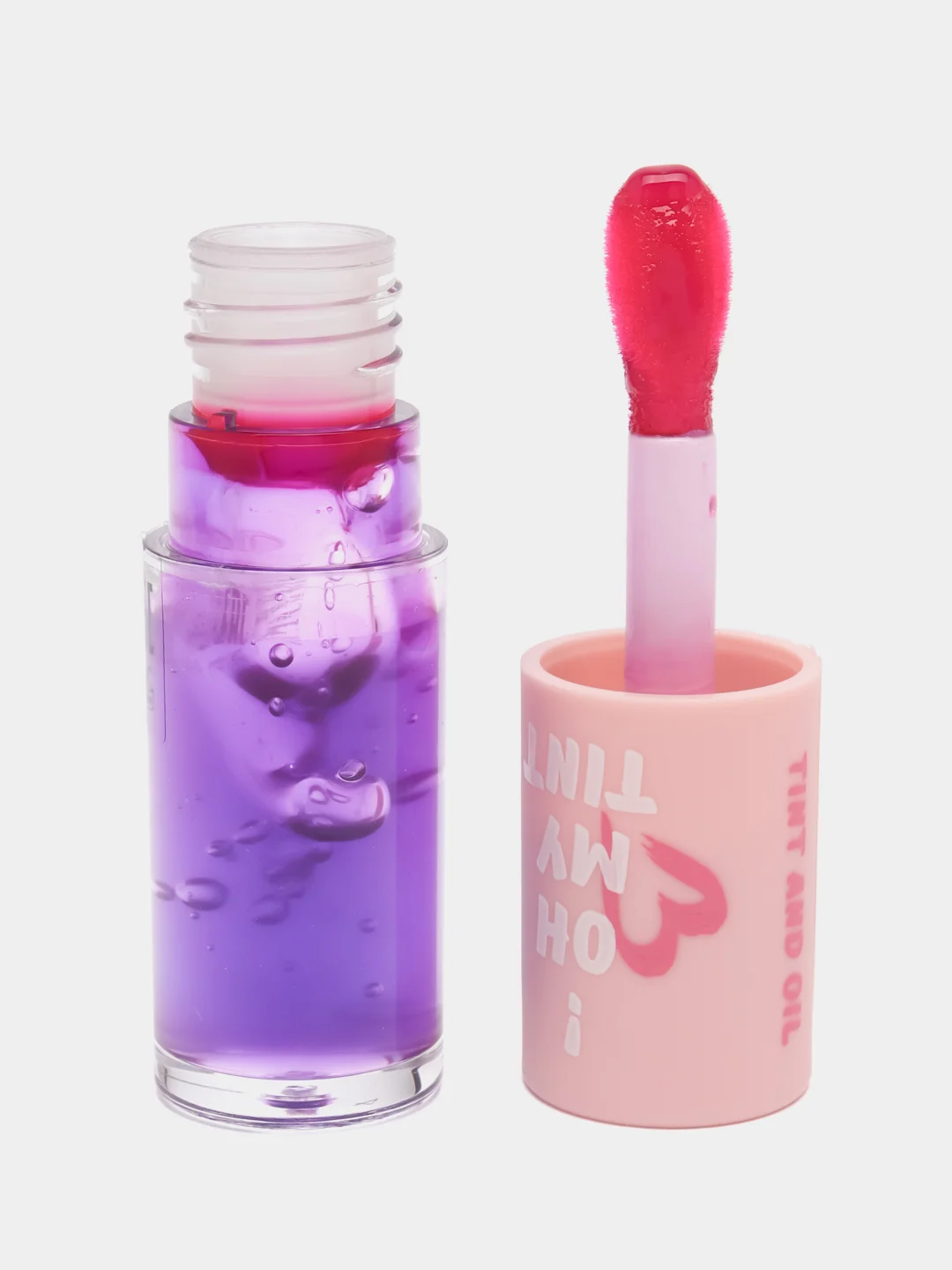 Тёмно-розовый lavellecollection Масло-тинт для губ стойкий OH MY TINT тон 03