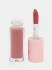 Розовый lavellecollection Блеск для губ глянцевый SUGAR KISS, тон 04 розово-коричневый