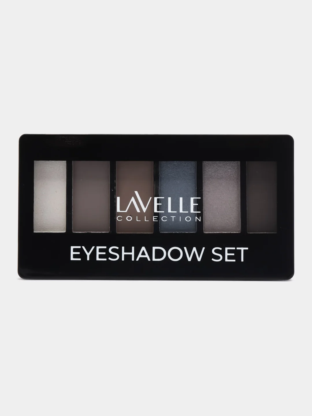 Голубой lavellecollection Тени для век, палетка, матовые и блестящие, тон 02 серо-голубой
