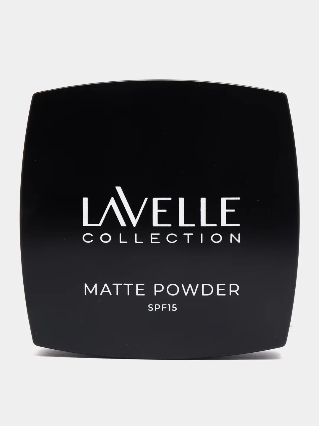 Светло-бежевый lavellecollection Пудра для лица компактная матирующая SPF-15, тон 01 светлый