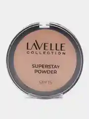 Светло-бежевый lavellecollection Пудра для лица компактная устойчивая, тон 01 светлый