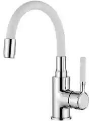 Белый смеситель Ledeme для умывальника L1399-3