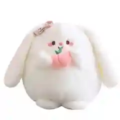 Мягкая игрушка "Кролик с персиком"
