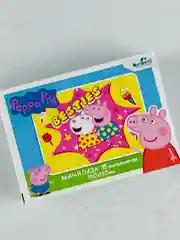 Мозаика детская Peppa Pig пазл свинка Пеппа 15 малыш Джордж игра для развития моторики