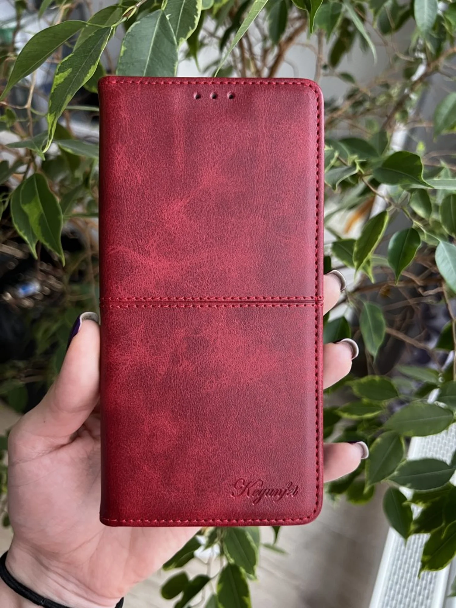 Красный чехол книжка elitcase для Honor 50 Lite и Nova 8i / Хонор 50 Лайт и Нова 8i