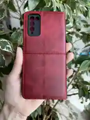 Красный чехол книжка elitcase для Honor 10X Lite / Хонор 10Х лайт