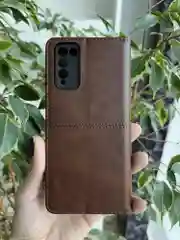 Тёмно-коричневый чехол книжка elitcase для Honor 10X Lite / Хонор 10Х лайт