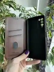Тёмно-коричневый чехол книжка elitcase для Honor 10X Lite / Хонор 10Х лайт