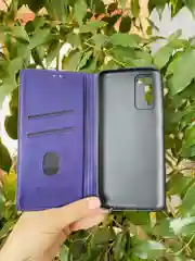 Фиолетовый чехол книжка elitcase для Honor 10X Lite / Хонор 10Х лайт
