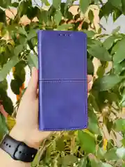 Фиолетовый чехол книжка elitcase для Honor 10X Lite / Хонор 10Х лайт